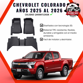 Pisos Calce Perfecto CHEVROLET COLORADO (2025 al 2026)