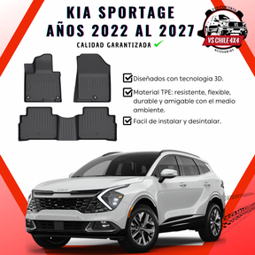 Pisos Calce Perfecto Kia Sportage (2022 - 2027)