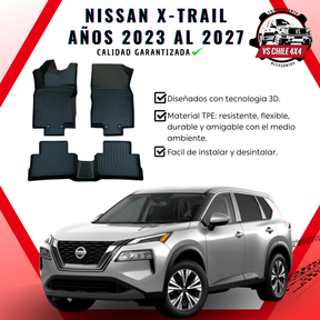 Pisos Calce Perfecto Nissan Xtrail X-trail 2023 al 2027