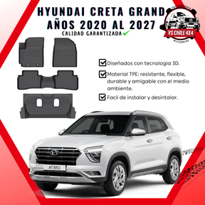 Pisos Calce Perfecto Hyundai Creta Grand 2020 al 2027