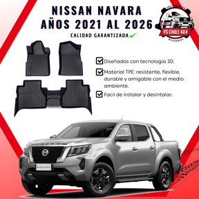 Pisos Calce Perfecto NISSAN NAVARA años 2021 al 2026