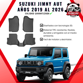 Pisos Calce Perfecto Suzuki Jimny Automatico 3 Puertas 2019 al 2026