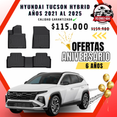 Pisos Calce Perfecto Hyundai Tucson Híbrida 2021 al 2025