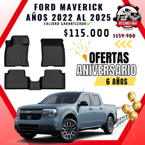 Pisos Calce Perfecto Ford Maverick (2022 - 2025)