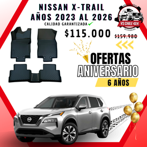 Pisos Calce Perfecto Nissan Xtrail X-trail 2023 al 2026