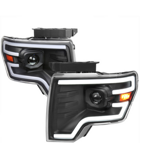 Ópticos  F150 años 2009 al 2014 con barra secuencial LED