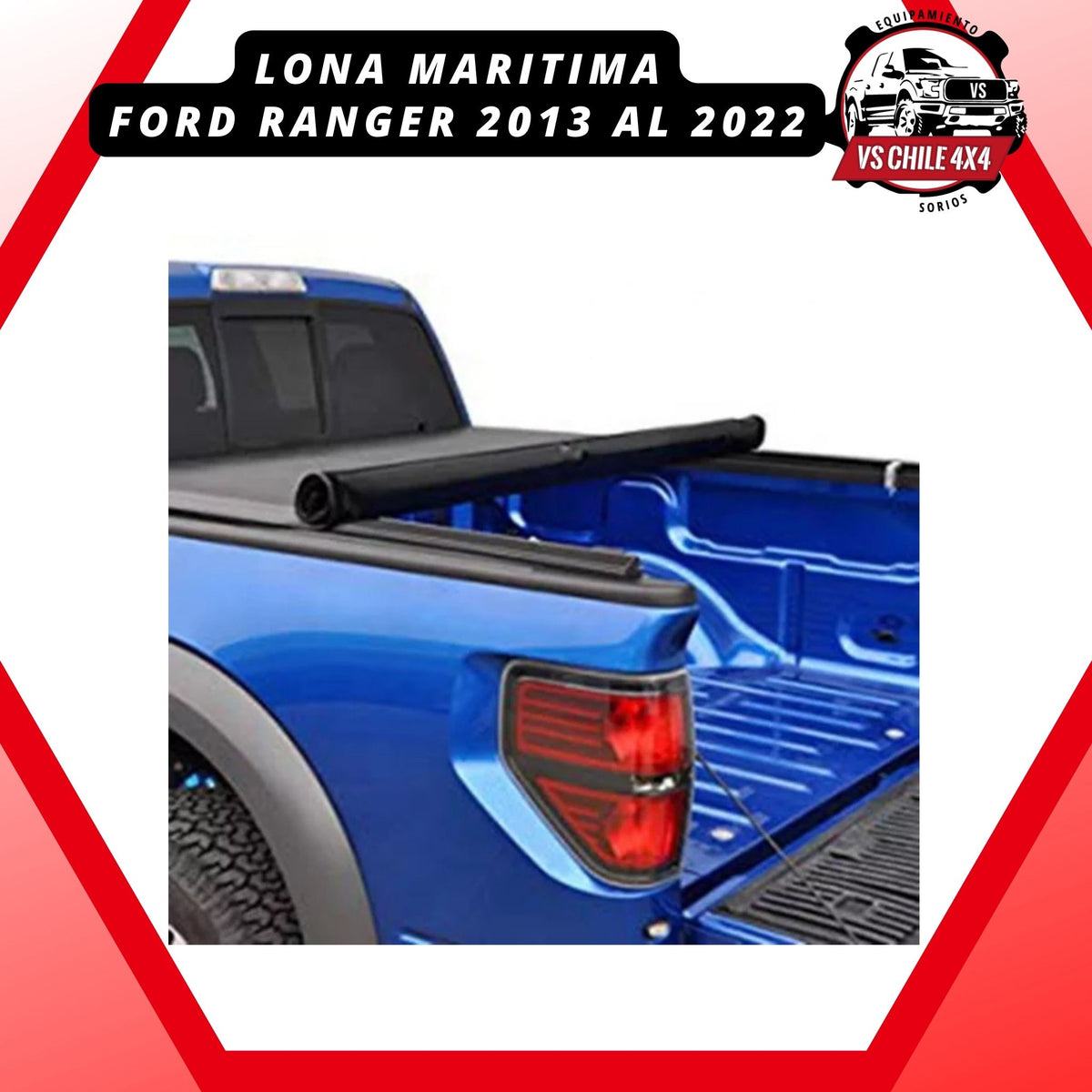 Lona marítima Ford Ranger años 2015 al 2022