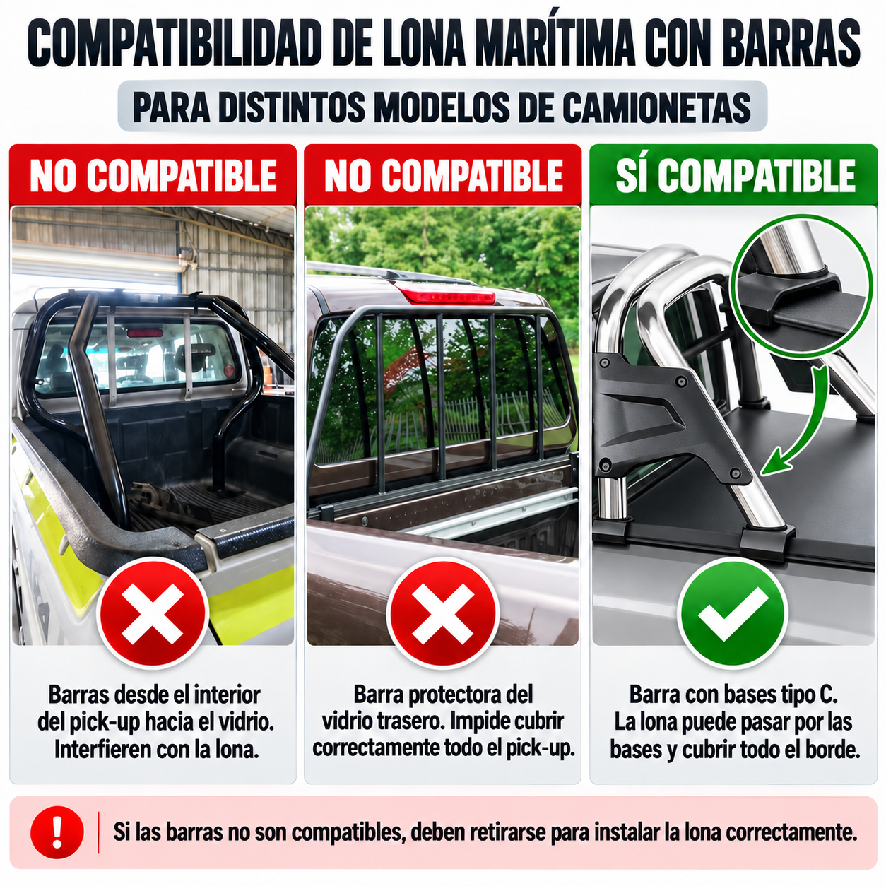 LONA MARÍTIMA PARA MAXUS T60 Y T90 (Años 2018 al 2027)
