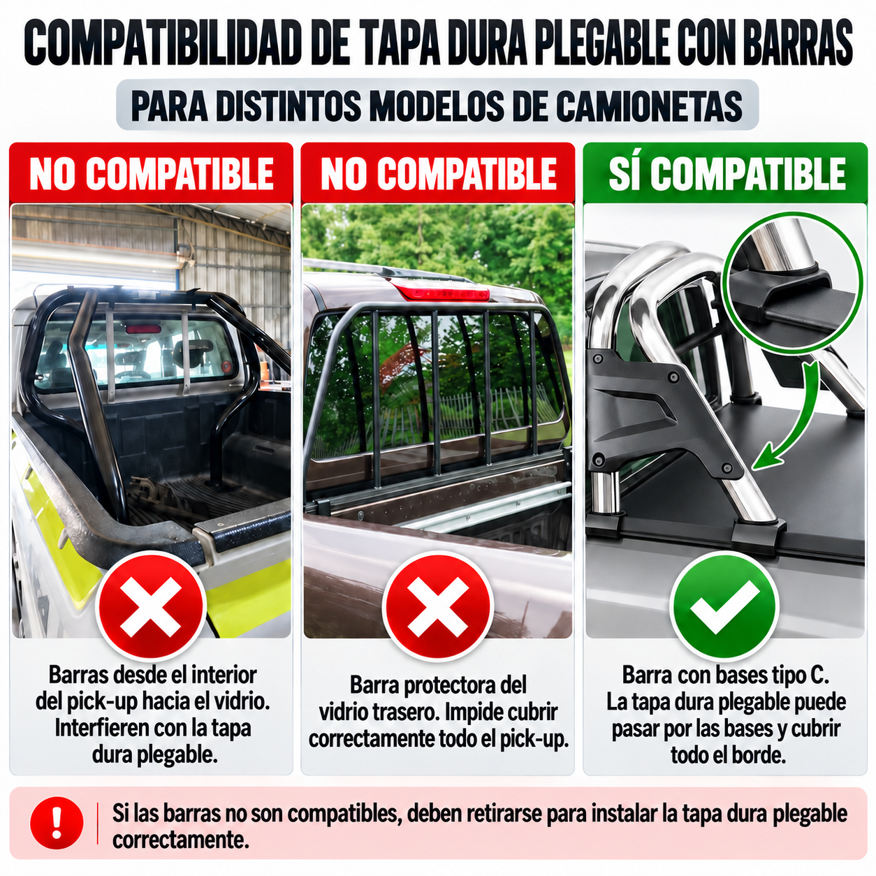 TAPA PLEGABLE RÍGIDA PARA FORD F-150 (Años 2015 al 2026)