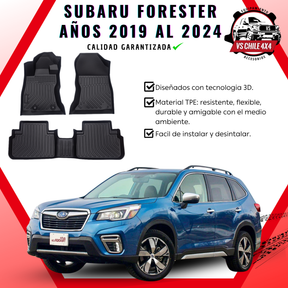 Pisos Calce Perfecto Subaru Forester Años 2019 Al 2024
