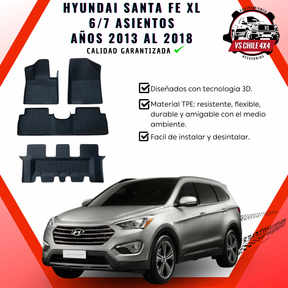 Pisos Calce Perfecto HYUNDAI SANTA FE (2013 - 2018)