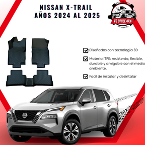 Pisos Calce Perfecto NISSAN XTRAIL X-TRAIL  años 2024 al 2025