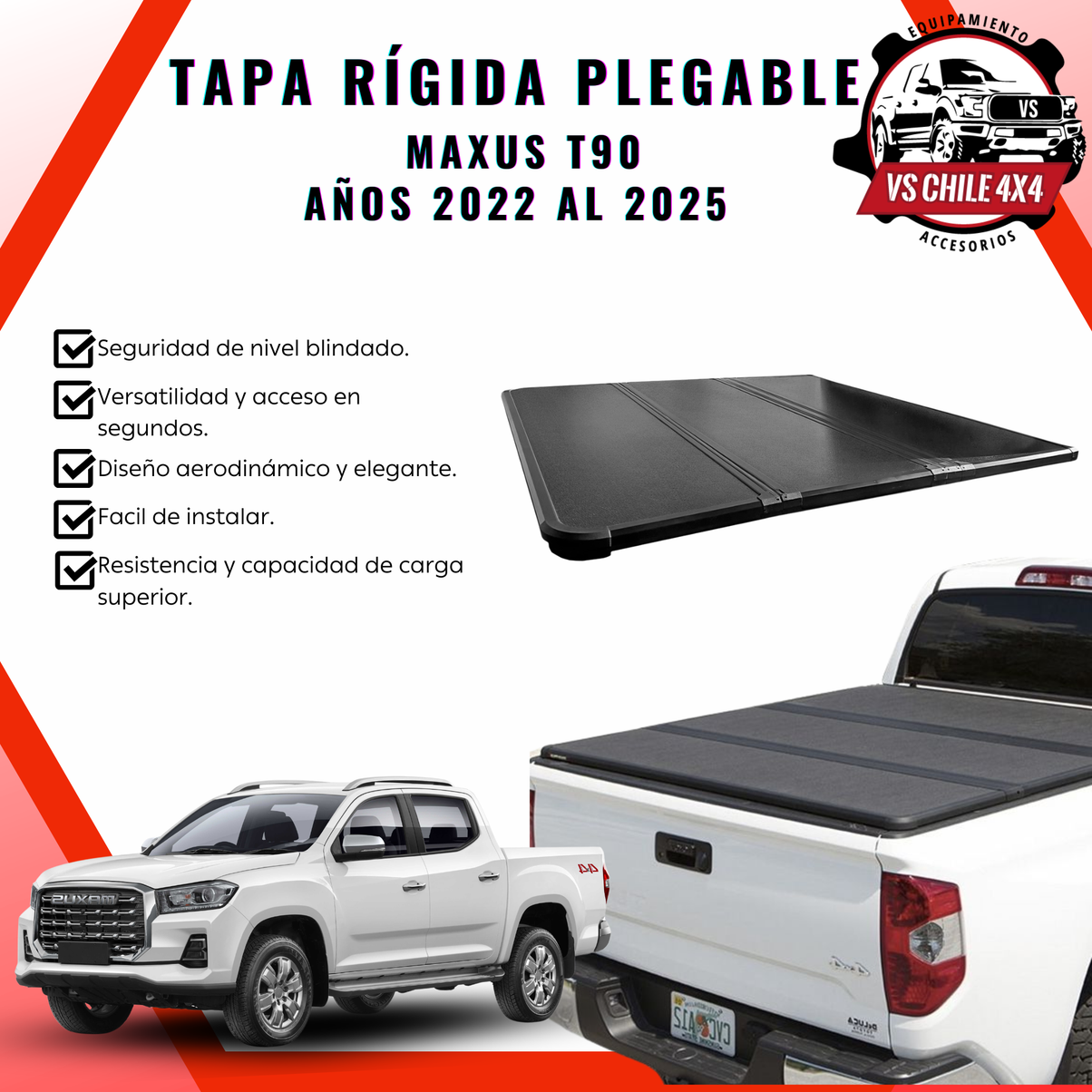 Tapa Plegable Rígida Maxus T90 2019 - 2025