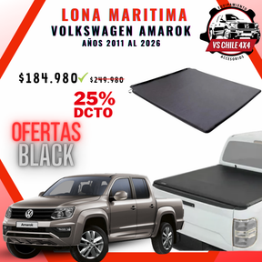Lona Marítima Volkswagen Amarok Doble Cabina 2011–2026