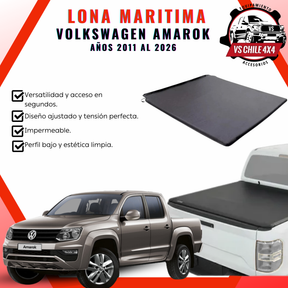 Lona Marítima Volkswagen Amarok Doble Cabina 2011–2026
