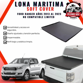 Lona Marítima Ford Ranger 2013–2023 Doble Cabina (No Limited)
