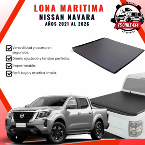 Lona Marítima Nissan Navara Doble Cabina 2021–2026