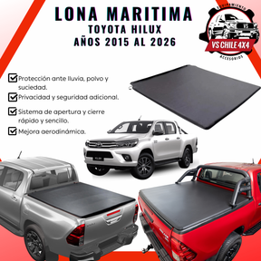 LONA MARÍTIMA PARA TOYOTA HILUX (Años 2016 al 2026)
