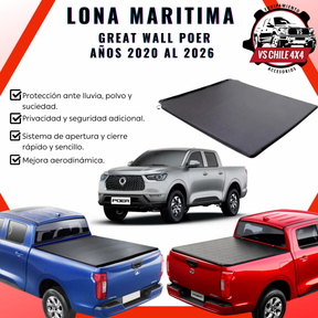 LONA MARÍTIMA PARA GREAT WALL POER (Años 2020 al 2026)