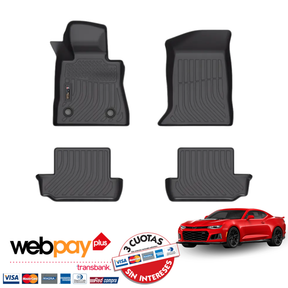 (PREVENTA) Pisos Calce Perfecto Chevrolet Camaro años 2016 al 2024