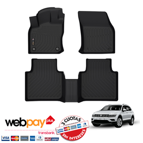 Pisos Calce Perfecto VOLKSWAGEN TIGUAN años 2018 al 2023 (No Sport)