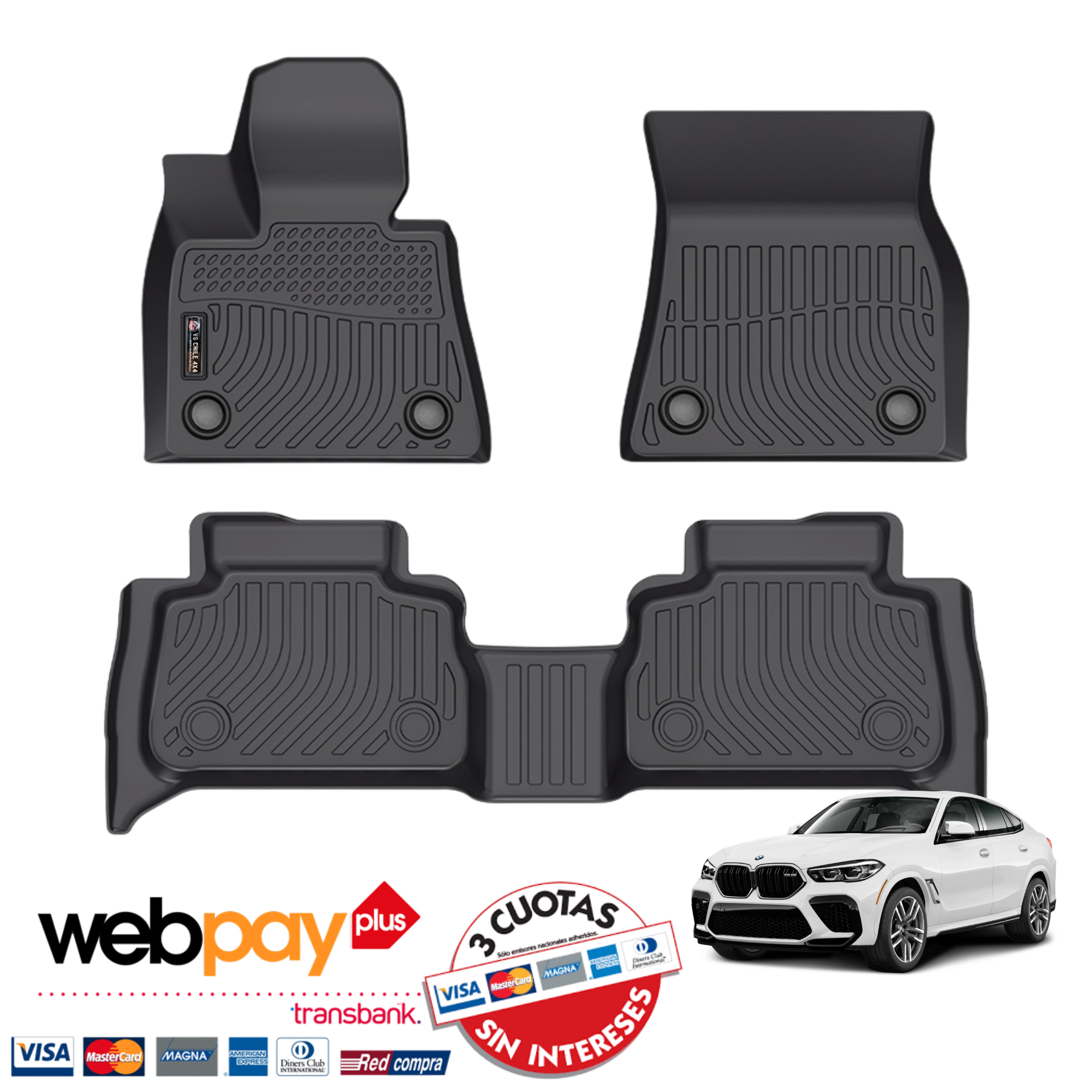 Pisos Calce Perfecto BMW X6 (2020 - 2026)