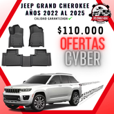 Pisos de Calce Perfecto para Jeep Grand Cherokee 2022 a 2025 (2 Filas)