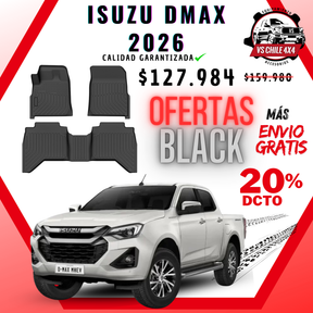 Pisos Calce Perfecto Isuzu DMAX (2026)