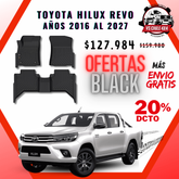 Pisos Calce Perfecto Toyota Hilux años 2016 - 2027