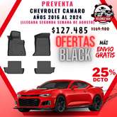 (PREVENTA) Pisos Calce Perfecto Chevrolet Camaro años 2016 al 2024