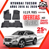 Pisos Calce Perfecto Hyundai Tucson 2016 al 2020