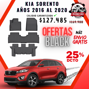 Pisos Calce Perfecto Kia Sorento (2016 - 2020)