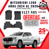 Pisos Calce Perfecto Mitsubishi L200 Doble Cabina (2024 - 2026)