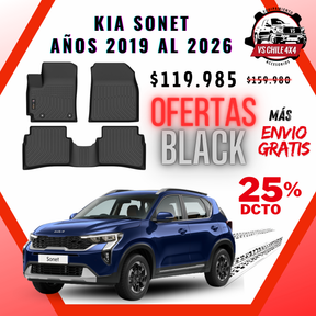 Pisos Calce Perfecto Kia Sonet (2019 - 2026)