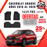 Pisos Calce Perfecto Chevrolet Groove años 2017 al 2026