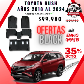 Pisos Calce Perfecto TOYOTA RUSH 2018-2024