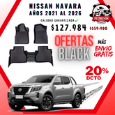 Pisos Calce Perfecto NISSAN NAVARA años 2021 al 2026