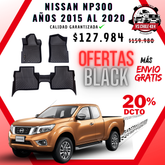 Pisos Calce Perfecto NISSAN NP300 años 2015 al 2020