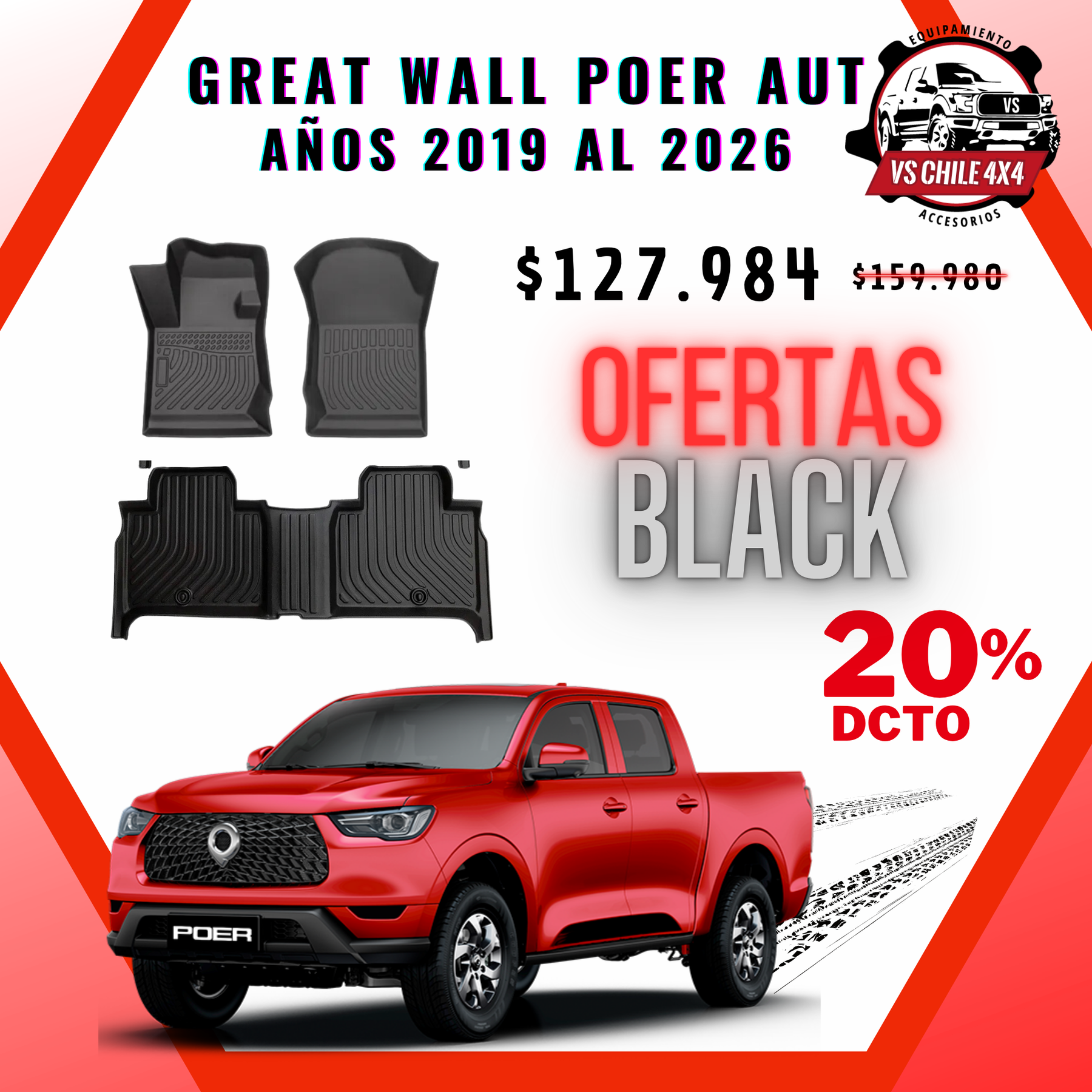 Pisos Calce Perfecto GREAT WALL POER AUTOMATICA años 2019 al 2026