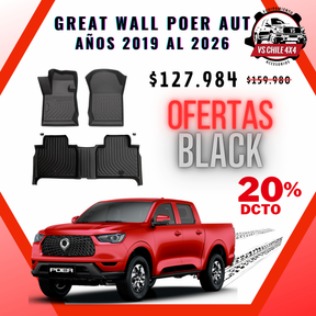 Pisos Calce Perfecto GREAT WALL POER AUTOMATICA años 2019 al 2026