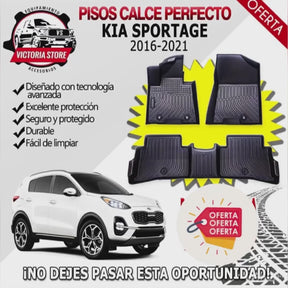 (PREVENTA) Pisos Calce Perfecto Kia Sportage 2016-2021