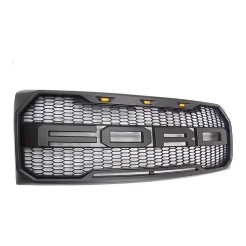 Máscara Estilo Raptor Ford F150 2009–2014 | LED Ámbar y Calce Exacto