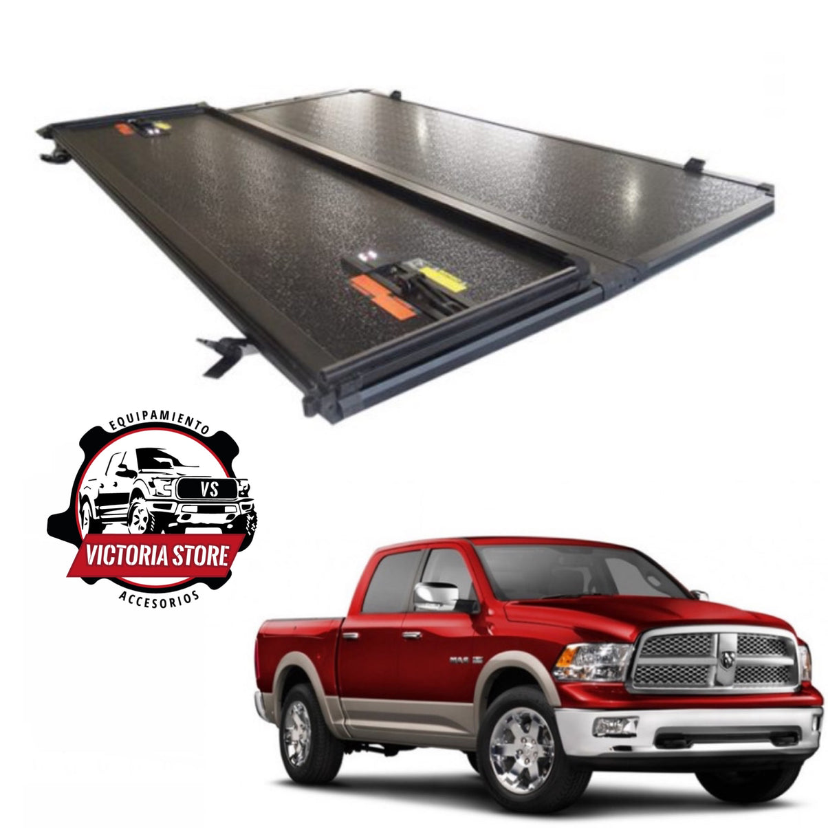 Tapa Dura Plegable RAM 1500/2500 6.4